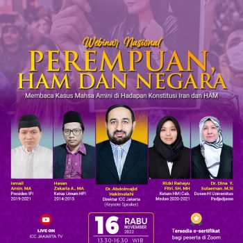 PEREMPUAN, HAM, DAN NEGARAMEMBACA KASUS MAHSA AMINI DI HADAPAN KONSTITUSI IRAN DAN HAM