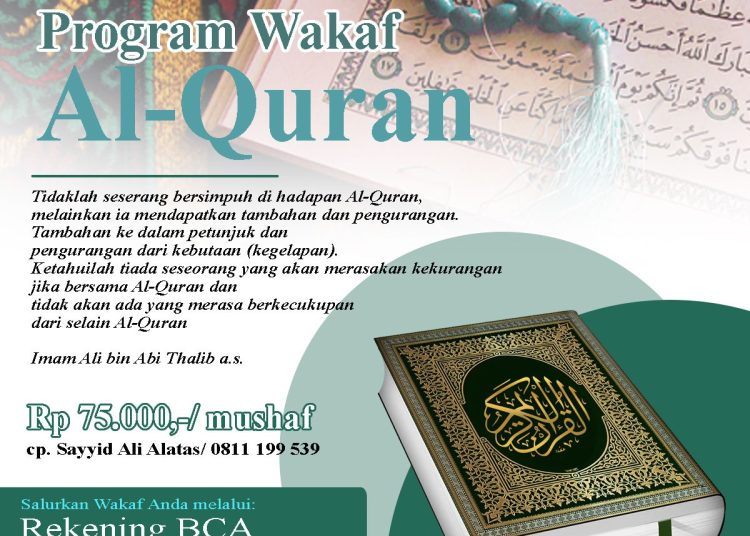 Program Wakaf Al-Quran