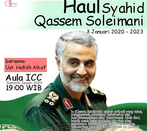 PERINGATAN HAUL SYAHID QASSEM SOLEIMANI