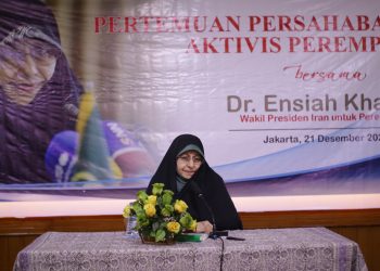 Diskusi dengan Wakil Presiden Iran Bidang Perempuan