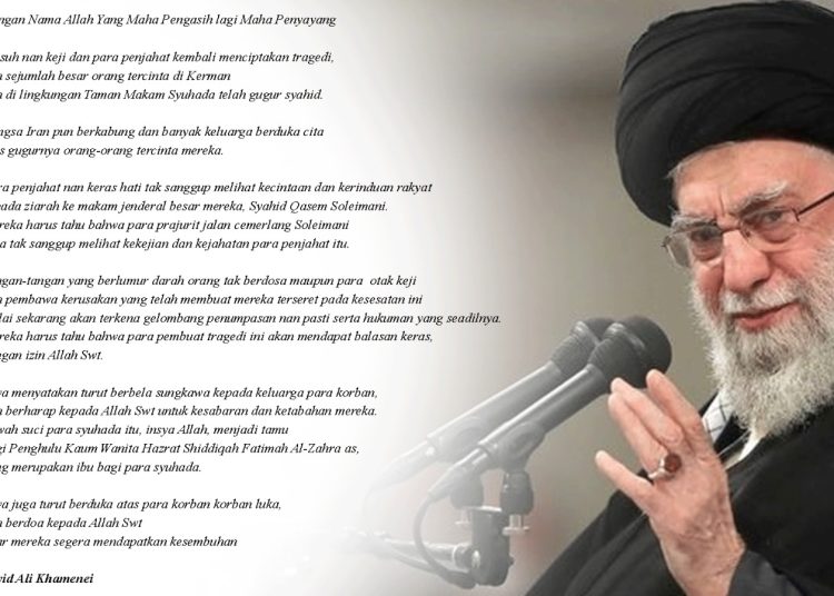 Serangan Teror di Kerman, Ini Pesan Lengkap dan Ancaman Ayatullah Khamenei